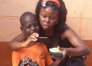 Disabled children in Uganda