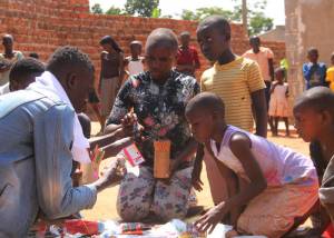 Ugandan orphans given gifts