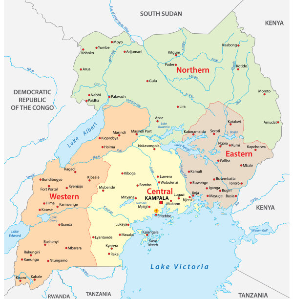 regions-of-uganda-map